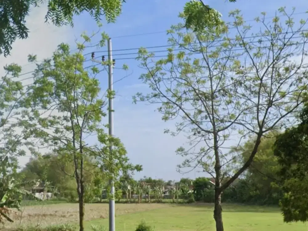 Termurah!!! Tanah 2046m2, Raya Bengawan Solo Nganjuk, Lokasi Strategis