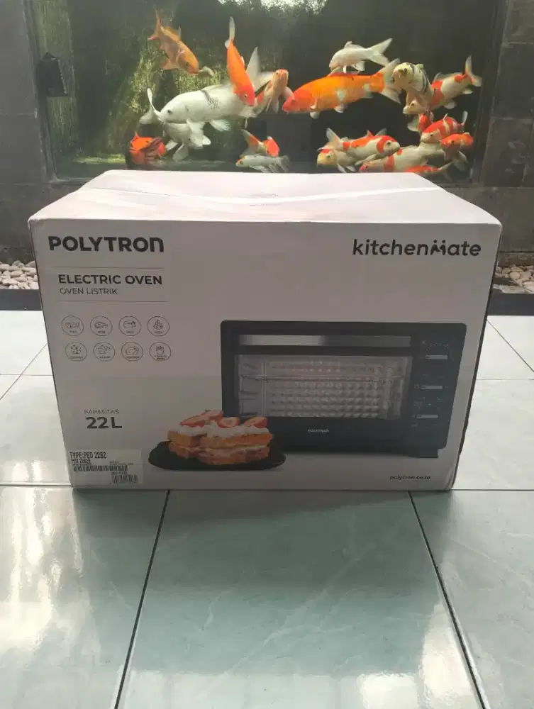 Polytron Kitchenmate Oven Listrik 22 Liter PEO 22B2B