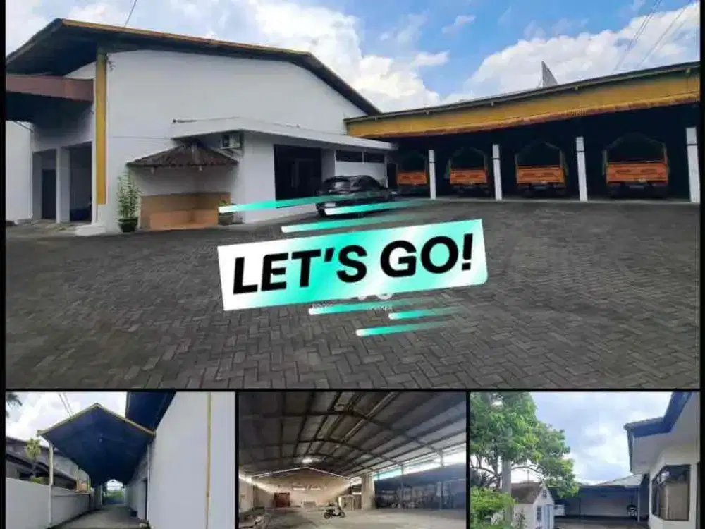 Disewakan dan dijual GUDANG besar di Jogjakarta
