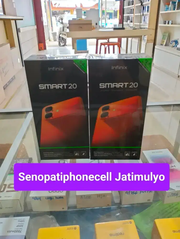 Infinix Smart 20 Ram 4+4/64 GB Garansi Resmi