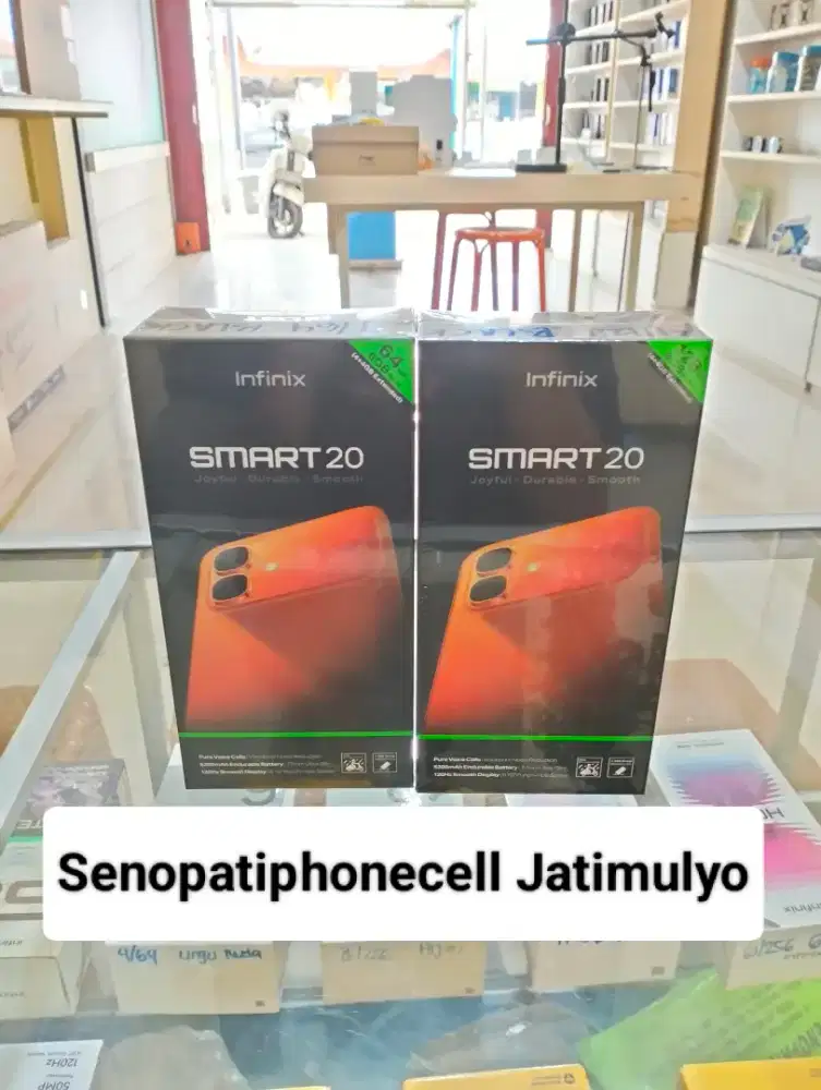 Infinix Smart 20 Ram 4+4/128 GB Garansi Resmi new promo!!!