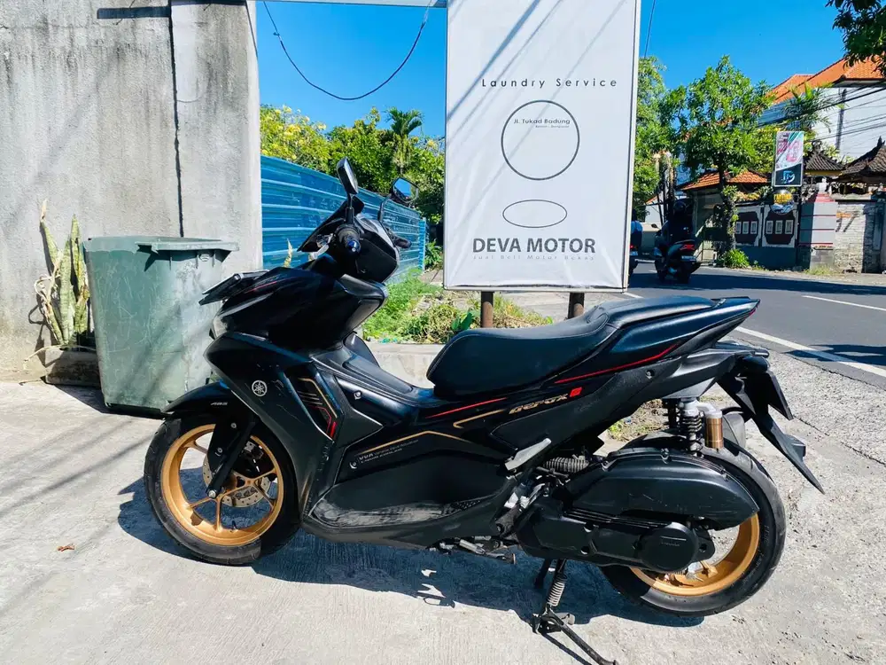 Aerox 2024 ABS keyles hitam Deva motor
