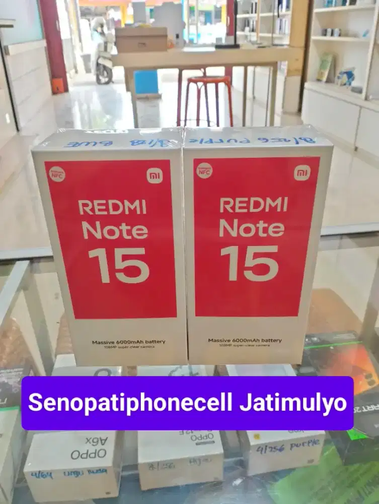 Redmi Note 15 Ram 8/128 GB Garansi Resmi Harga Promo