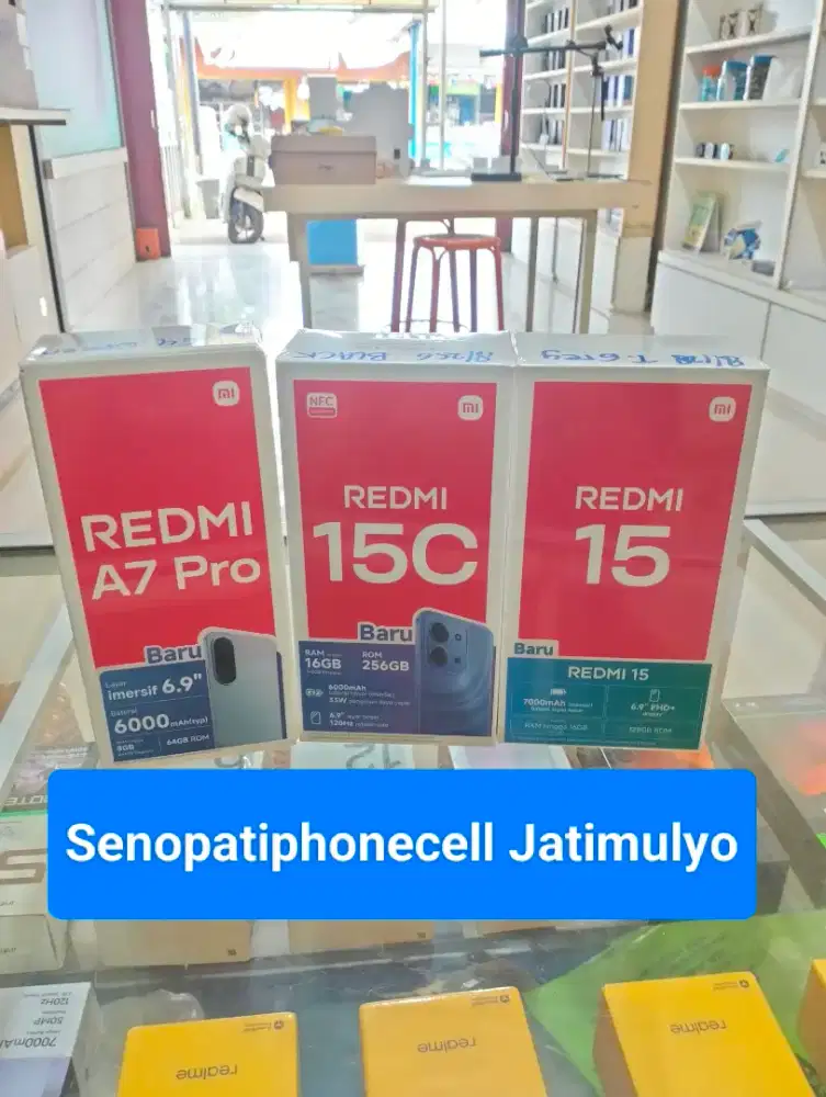 Redmi 15C Ram 8+8/256 GB Garansi Resmi Termurah!!