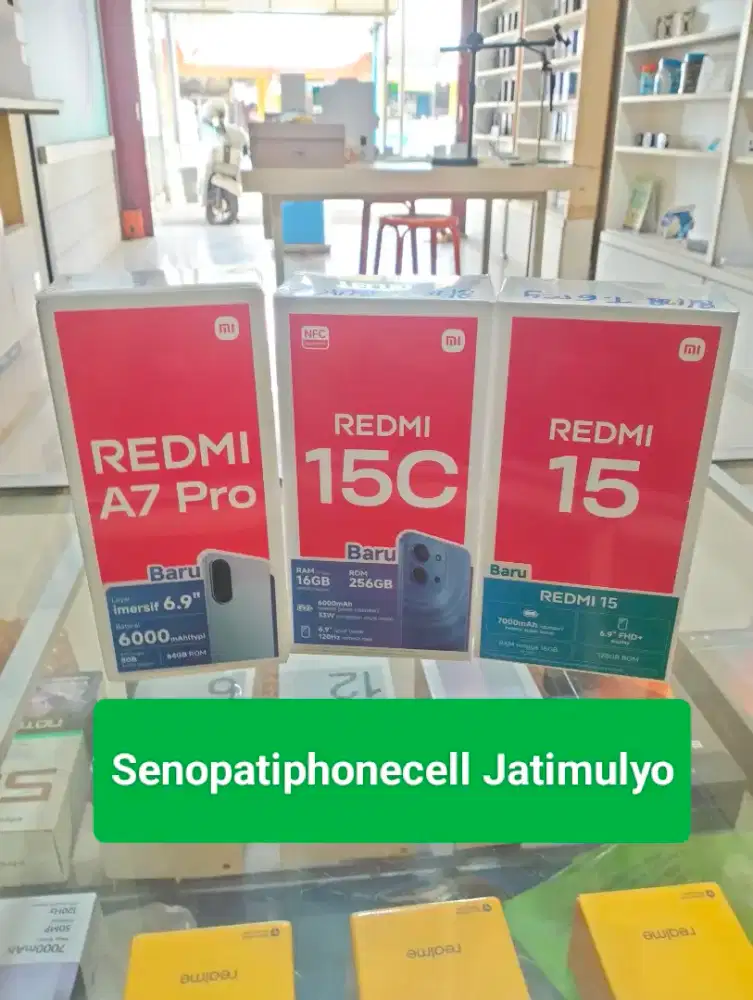Redmi 15 Ram 8+8/128 GB Garansi Resmi 15bulan Promo