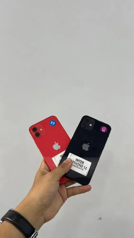 iphone 12 64 ex inter red /black All original fullset