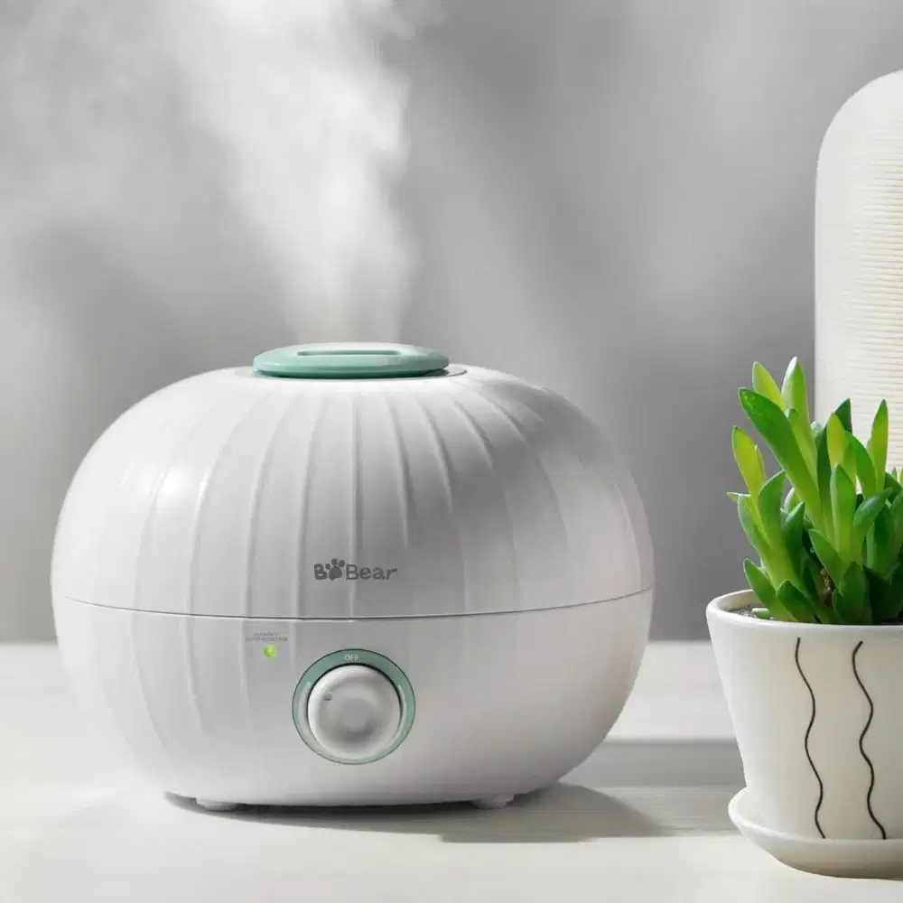 Bear Humidifier Pelembab Udara - BIG CAPACITY 1 Liter - 25 Watt - Puti