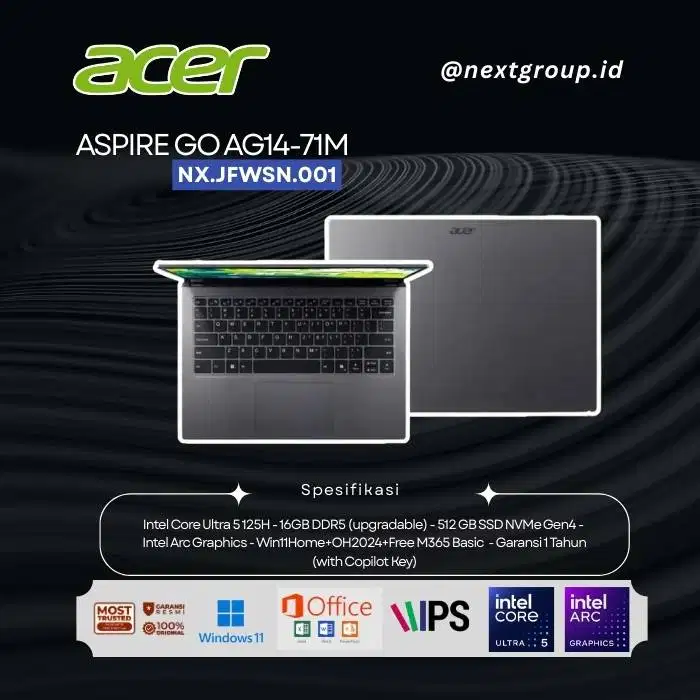Acer Aspire Go 14 AG14-71M 5471 - NX.JFWSN.001