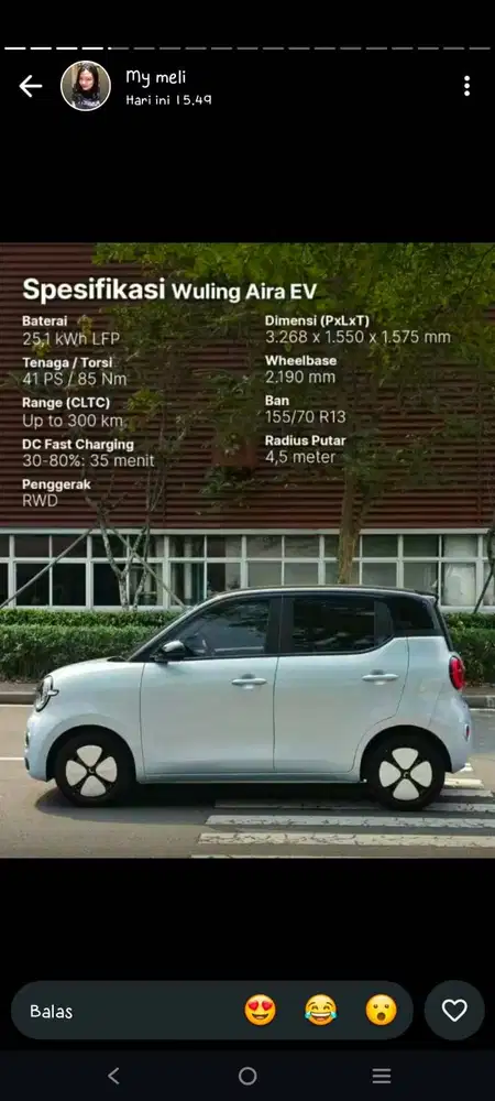 Promo Special Wuling Aira EV Early Bird