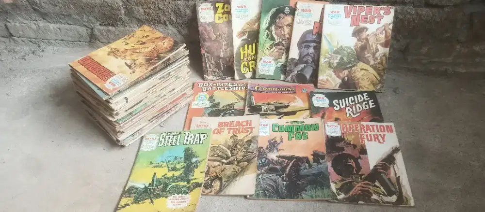 KOMIK IMPORT PERANG DUNIA 1 & 2 (COLLECTOR ONLY)