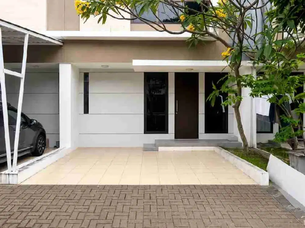 Rumah 2 Lantai Dalam Cluster Fortune Graha Raya Siap Huni