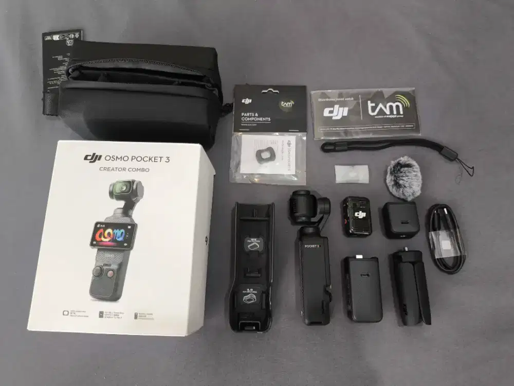 DJI OSMO POCKET 3 Creator Combo | Unboxing Content | Garansi TAM