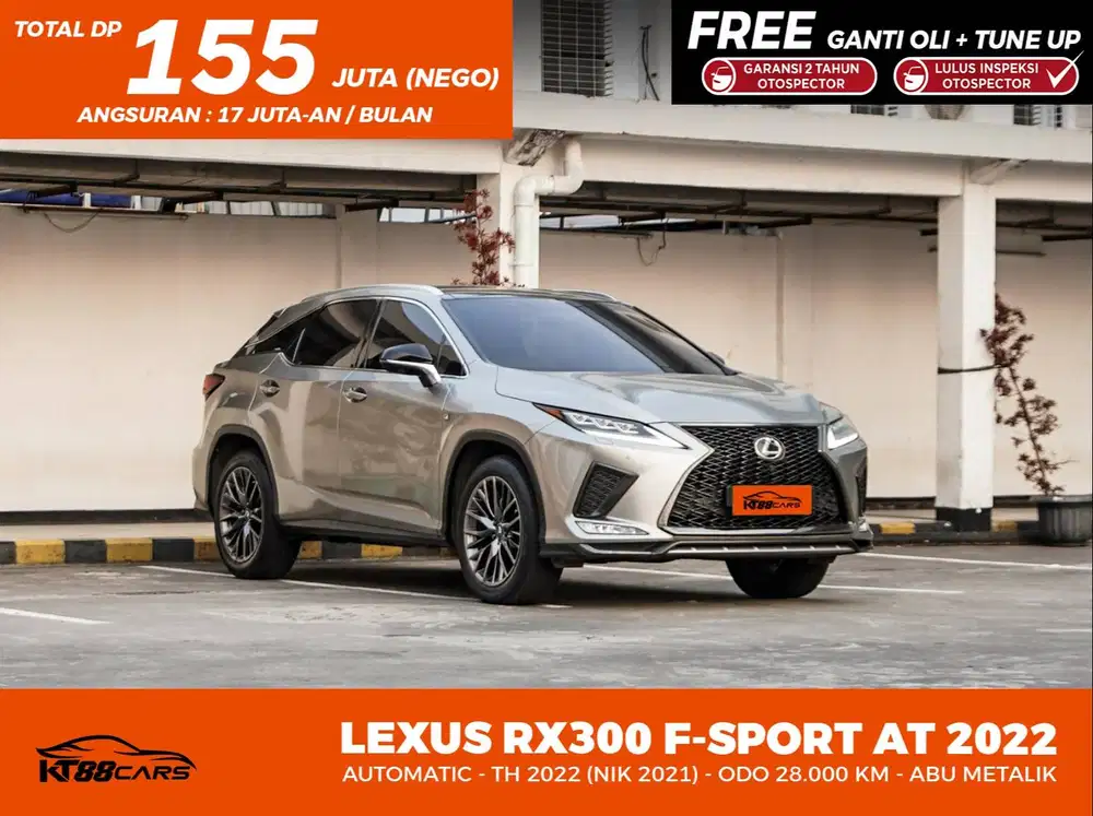 LEXUS RX300 F - Sport AT 2022