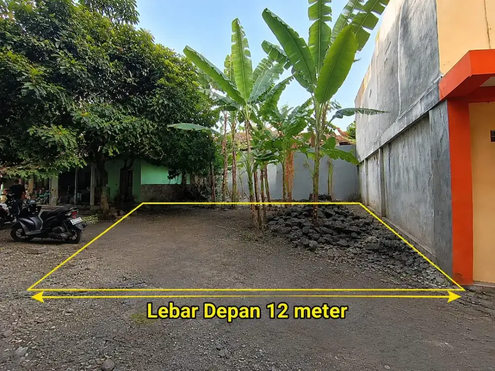 DIJUAL CEPAT TANAH SHM PEKARANGAN SUPER STRATEGIS LOKASI TAMANTIRTO 100 METER DARI KAMPUS UMY