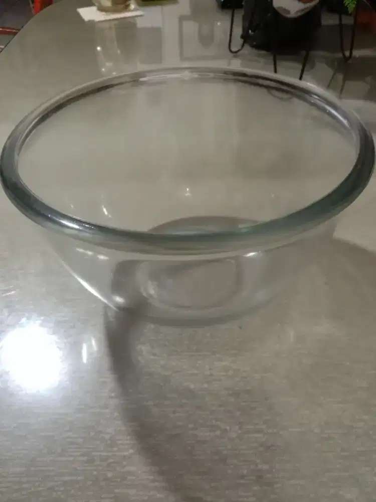 MANGKUK KACA TEBAL diameter 27cm