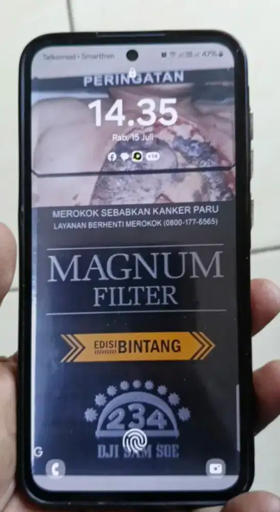 Full shet Handphone Samsung A55 5G ram 12/256GB