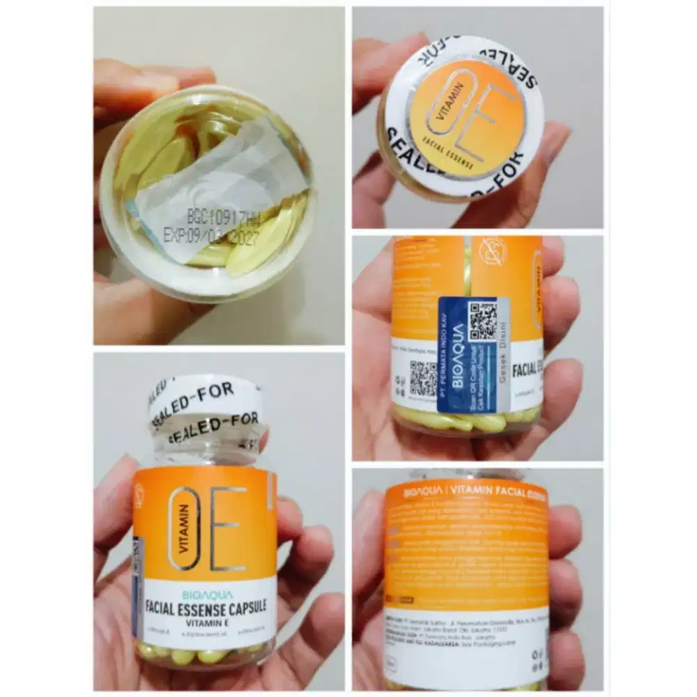Bioaqua Facial Essence Capsule Vitamin E