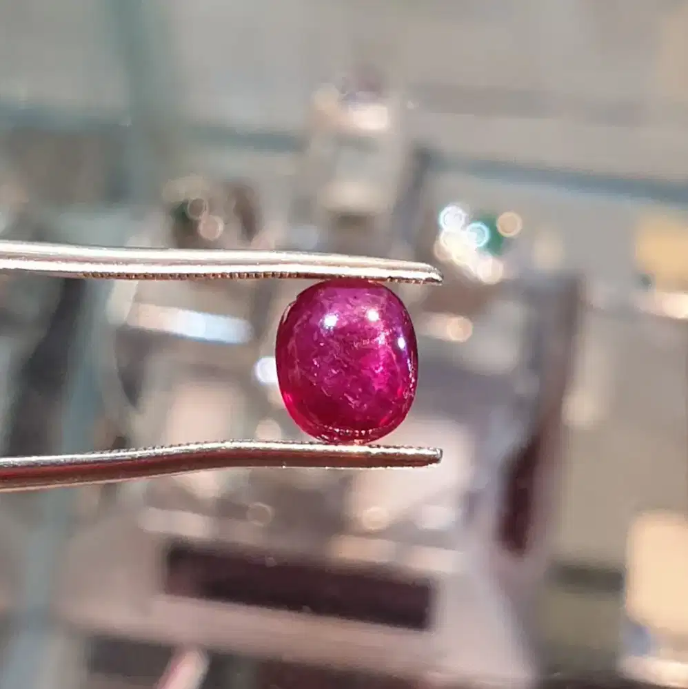Natural Star Ruby no heated 1.86 crt