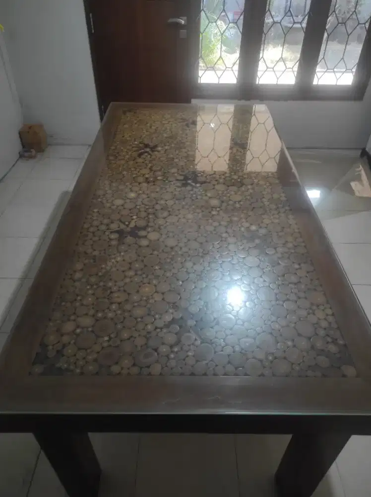 Dijual cepat Meja Makan Jati