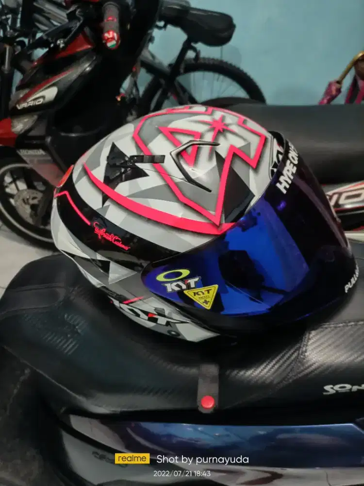 Jual helm KYT NFJ ESPARGARO 2018