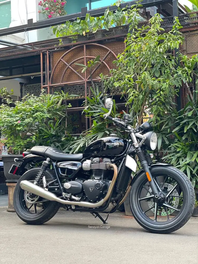 Triumph Bonneville Street Twin 900 th 2019 Mulus Low KM