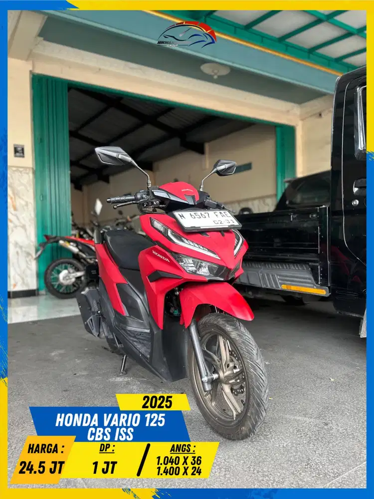 HONDA VARIO 125 2025 BARANG ISTIMEWA HIKMAH MOTOR KEPUH MALANG