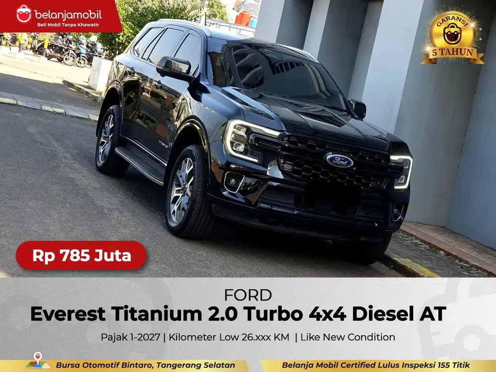 [ 4x4 - LOW KM ] Ford Everest Titanium 2.0 Turbo Diesel 2024/2025
