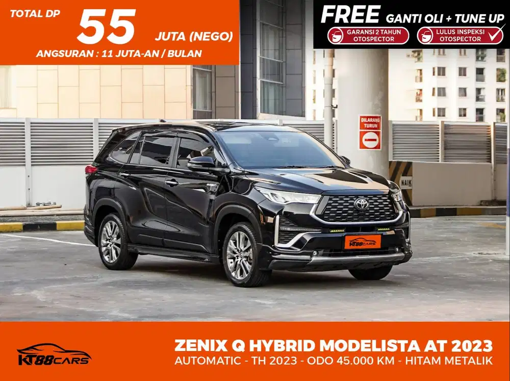 TOYOTA INNOVA ZENIX Q HYBRID MODELISTA AT 2023