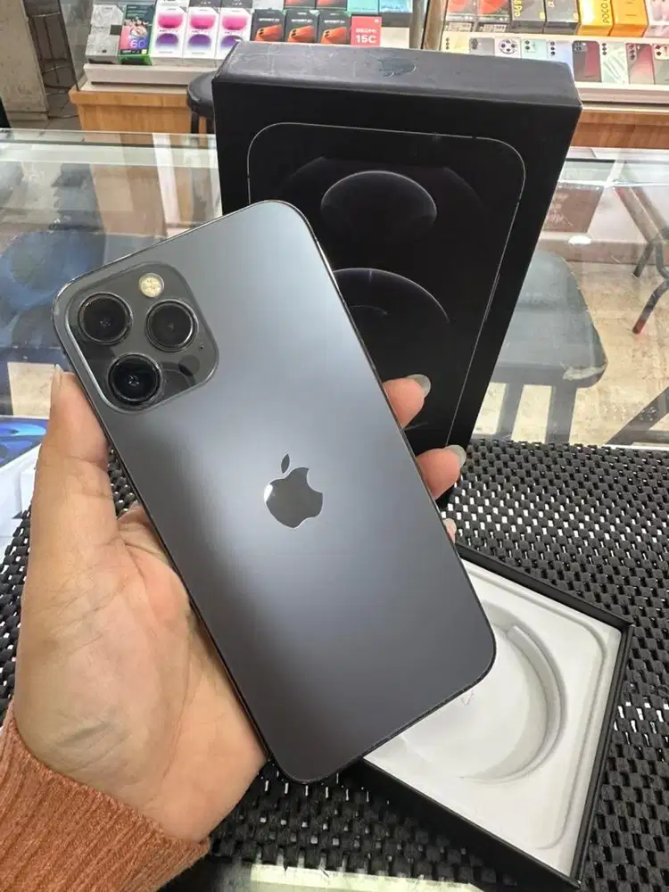 IPhone 12Pro Max 256GB Ex Garansi Inter All Operator