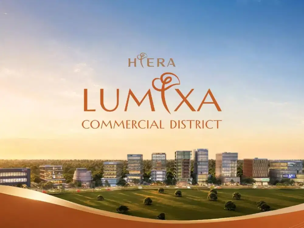 Dijual Kavling Komersial Lumixa Commercial District @Hiera di BSD City, Tangerang