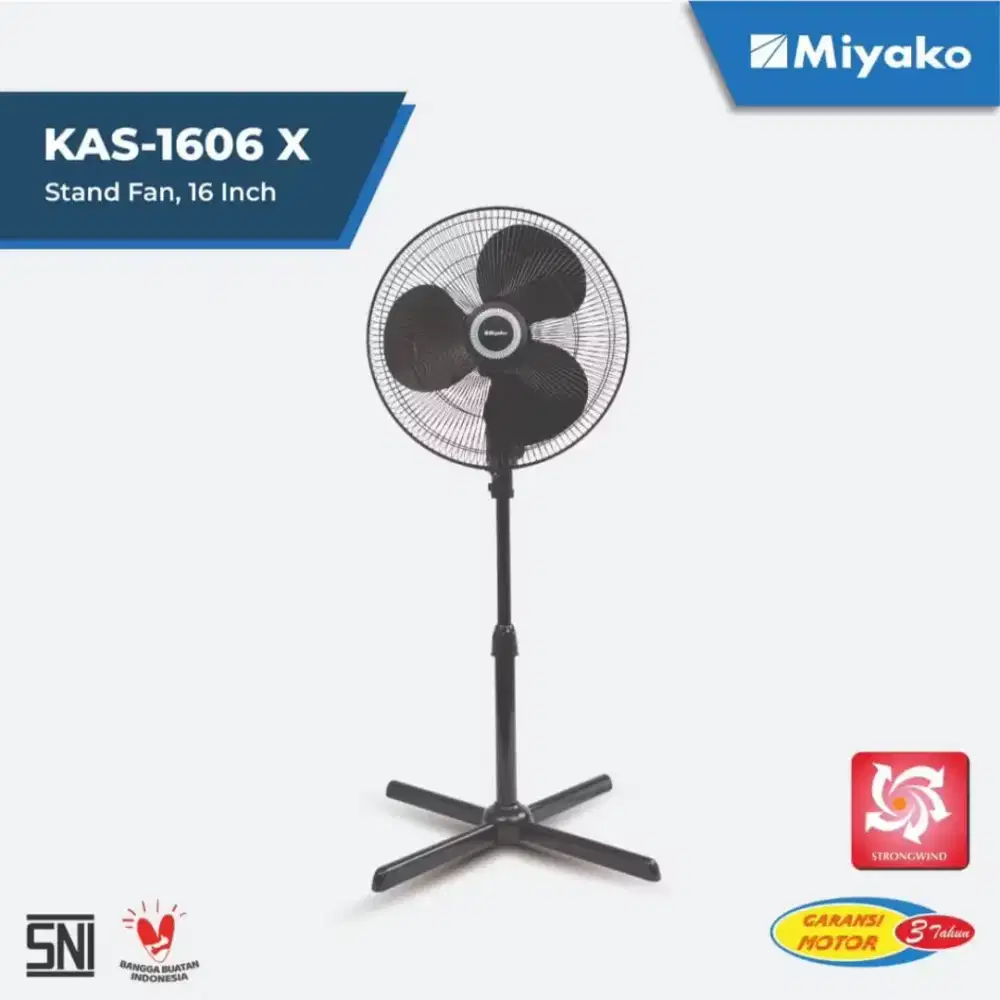 KIPAS ANGIN MIYAKO KAS-1606XPL