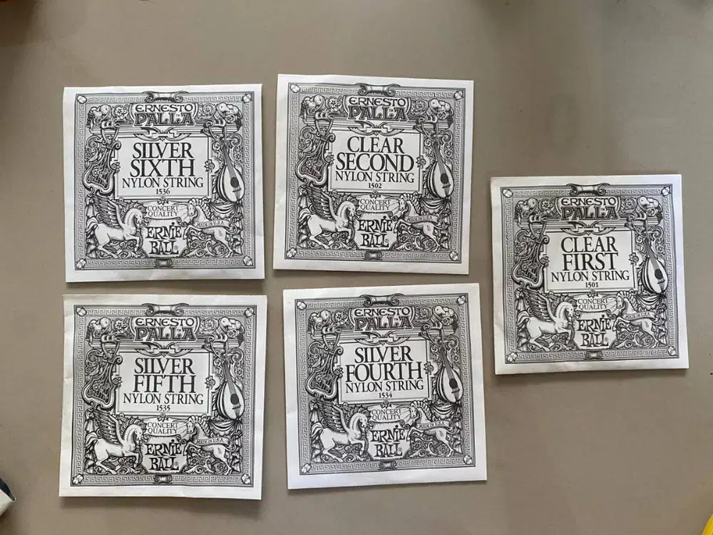 ERNIE BALL STRINGS - SENAR GITAR - ERNESTO PALLA – USA – BARU