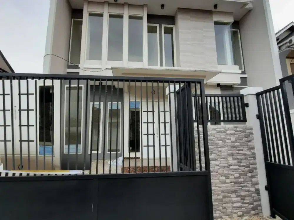 Harga Termuraah, Rumah Baru Gress di Manyar, dekat Kertajaya dan Nginden