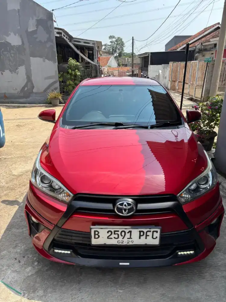 Toyota Yaris TRD Sportivo AT 2017 Merah, Kondisi Terawat, Nego