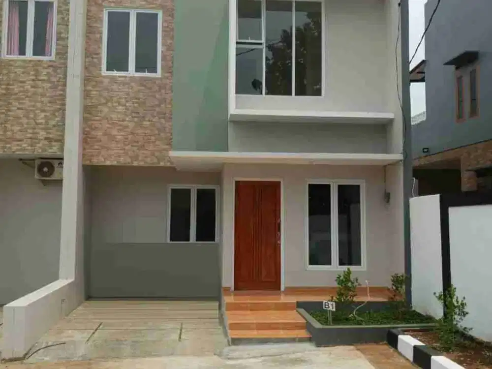Jual Rumah Baru Cluster di Jatiluhur Jatiasih kota Bekasi Dekat Tol  Jatiwarna, Dijual