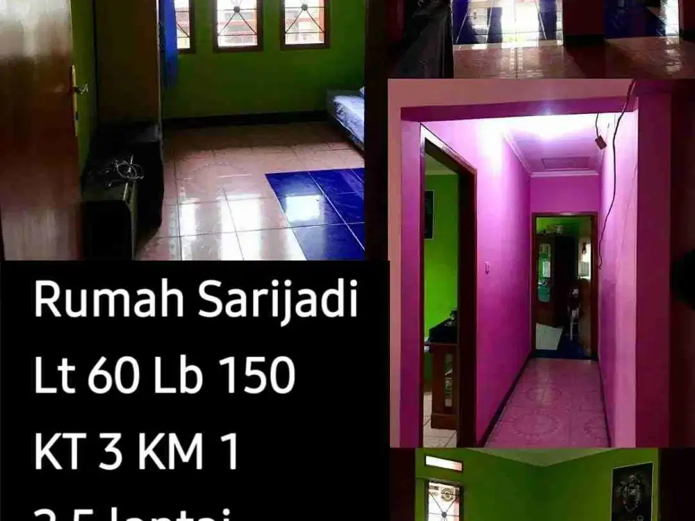 Rumah Kontrakan Sayap Sarijadi Akses mobil
