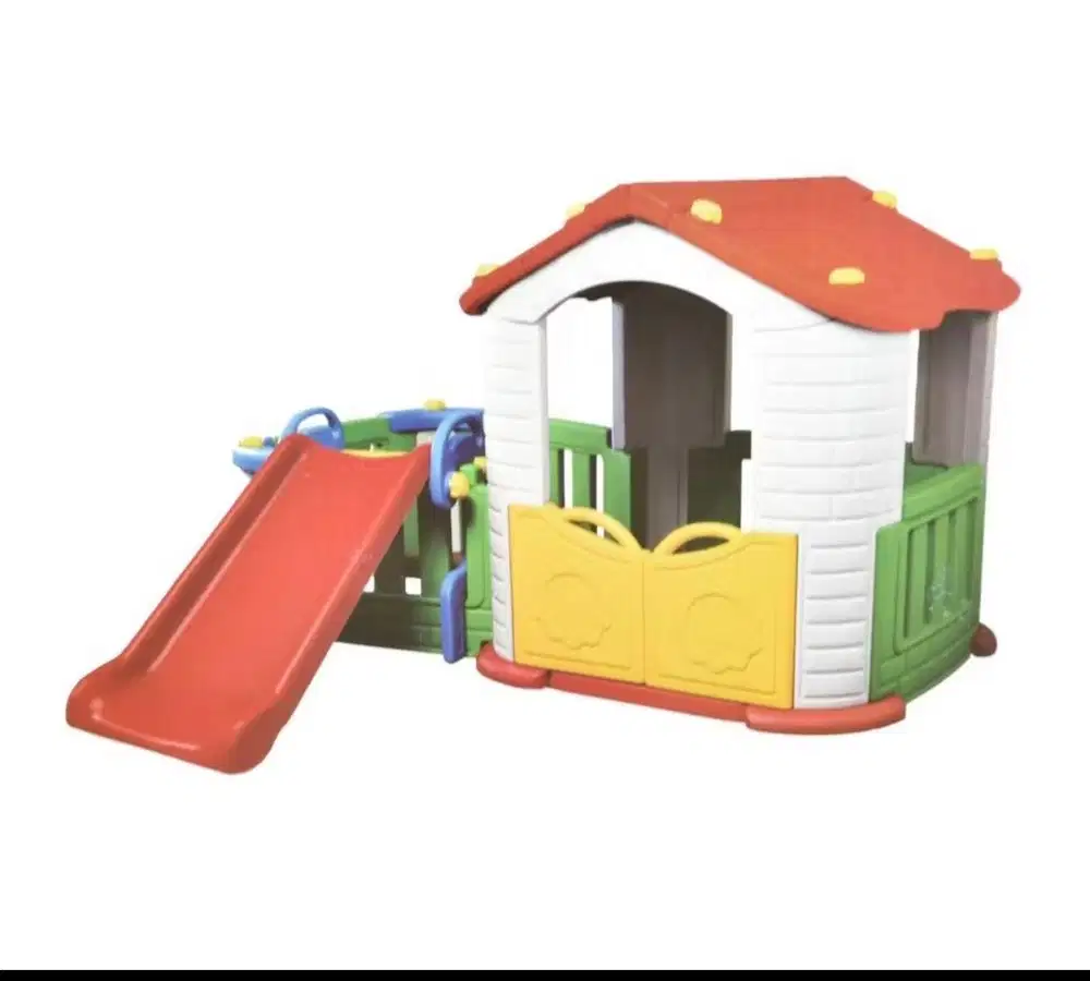 Big happy playhouse with slide CHD803
