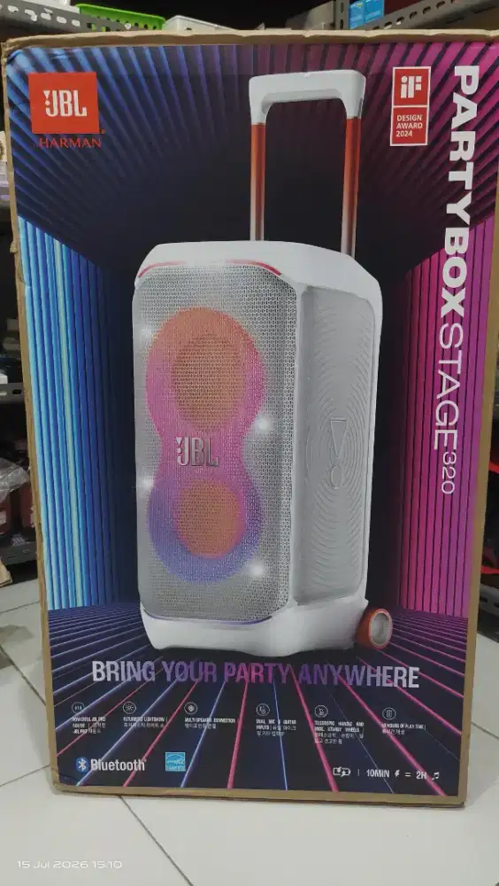 Jbl Partybox 320 new segel garansi IMS 1tahun by Harman Kardon