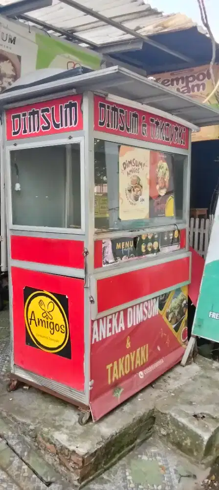 Gerobak alumunium murah