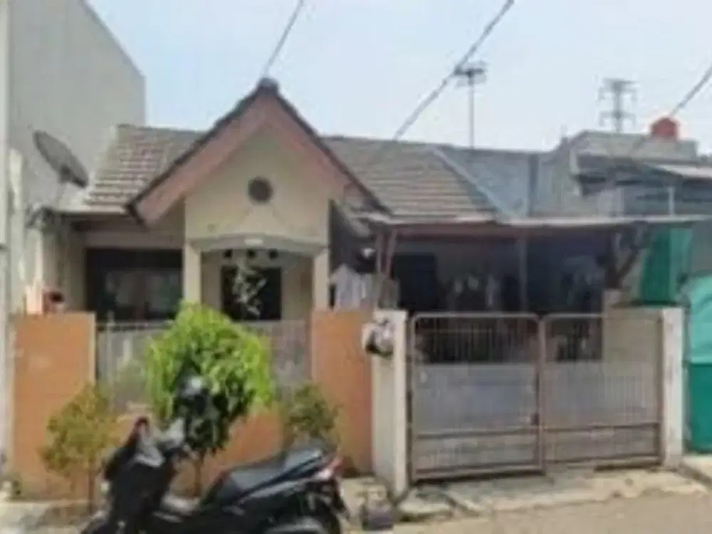 Dijual Rumah murah via lelang di Poris Indah Tangerang