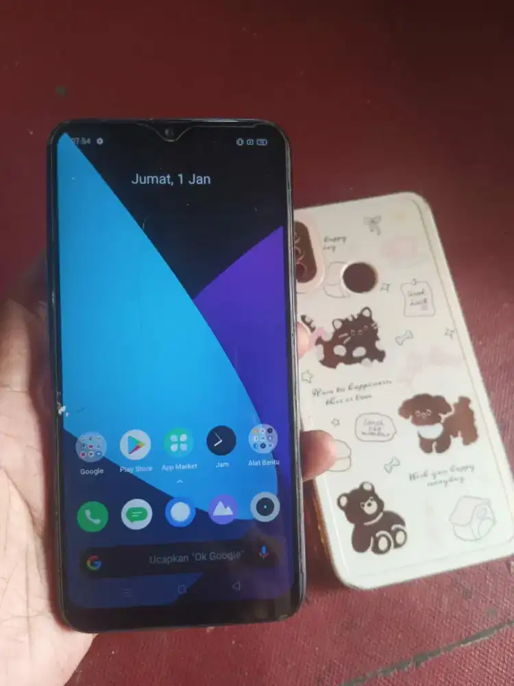 Realme 3 3/32 mines tg retak sehelai . Selebihnya lanjay jual cepet