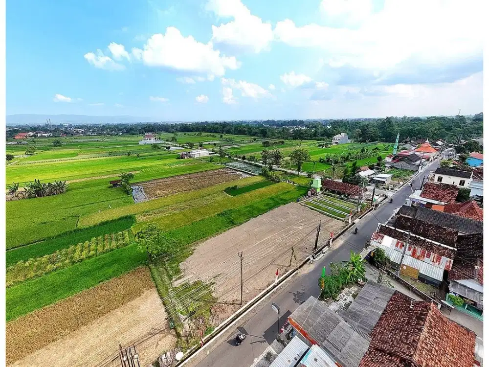 Dekat Kampus UNRIYO Jual Tanah Yogyakarta di Jl. Raya Sambiroto