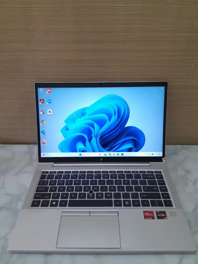 Hp Elitebook 845 g7, Amd ryzen5 pro 4650u, Ram 8gb, ssd 256gb,14in