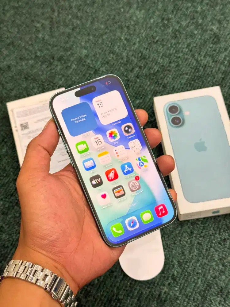 Iphone 16 128 resmi iBox lengkap