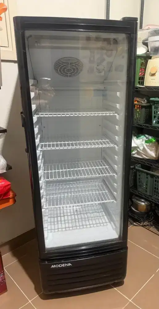 Showcase cooler Modena 1 pintu 4 rak