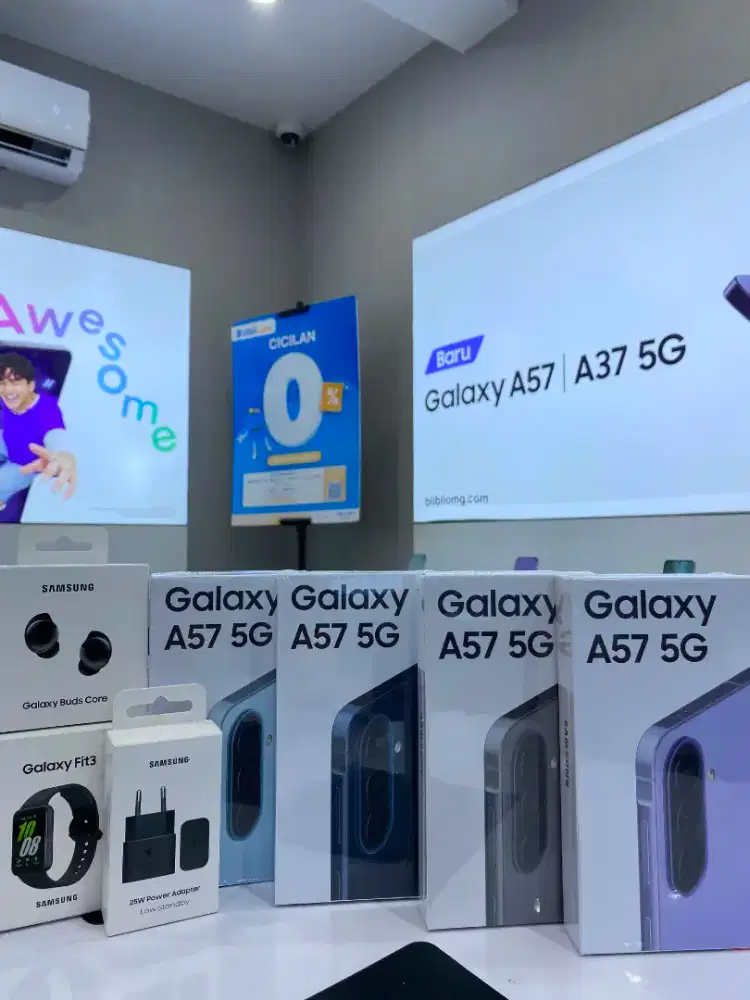 Promo Samsung Galaxy A57 5G | FREE Fit3 atau Buds Core
