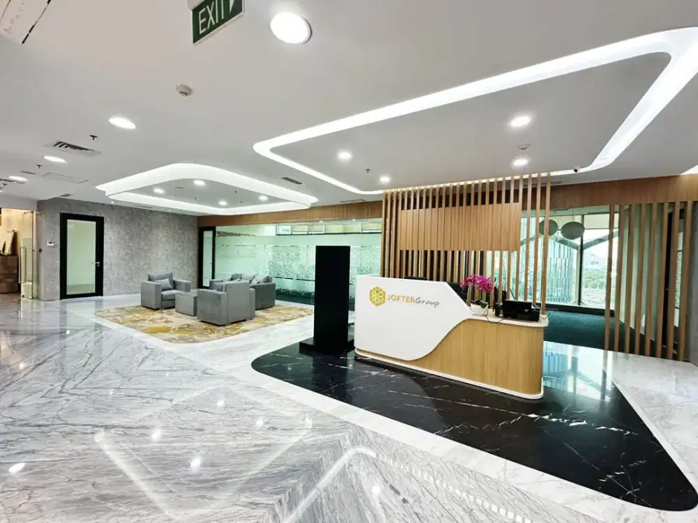 Service Office Prestisius di Kawasan Bisnis Setiabudi - Full Furnished