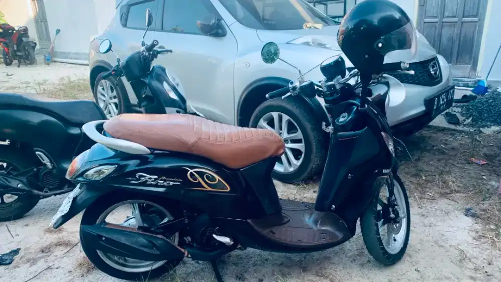 Yamaha Fino 2020 hitam bening mesin halus cvt responsif mulus bening