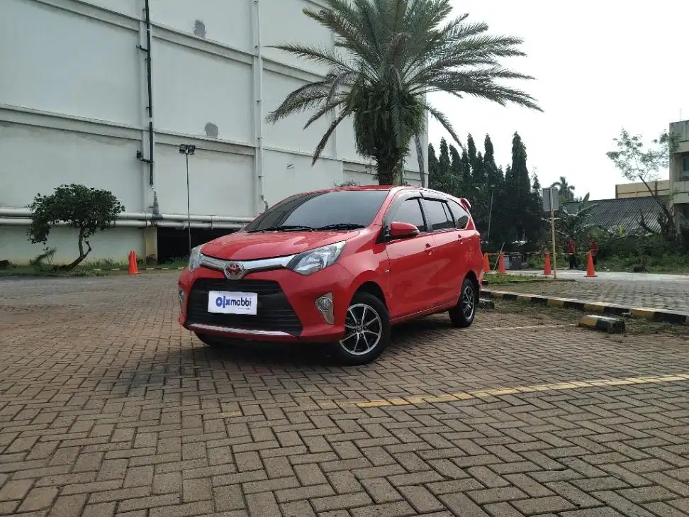 TDP 6, JT Toyota Calya 1.2 G Bensin-AT Merah 2019