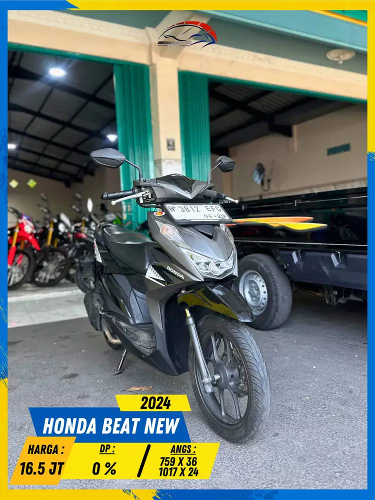 HONDA BEAT NEW 2024 NEGO SAMPE DEAL BOSKUU HIKMAH MOTOR KEPUH